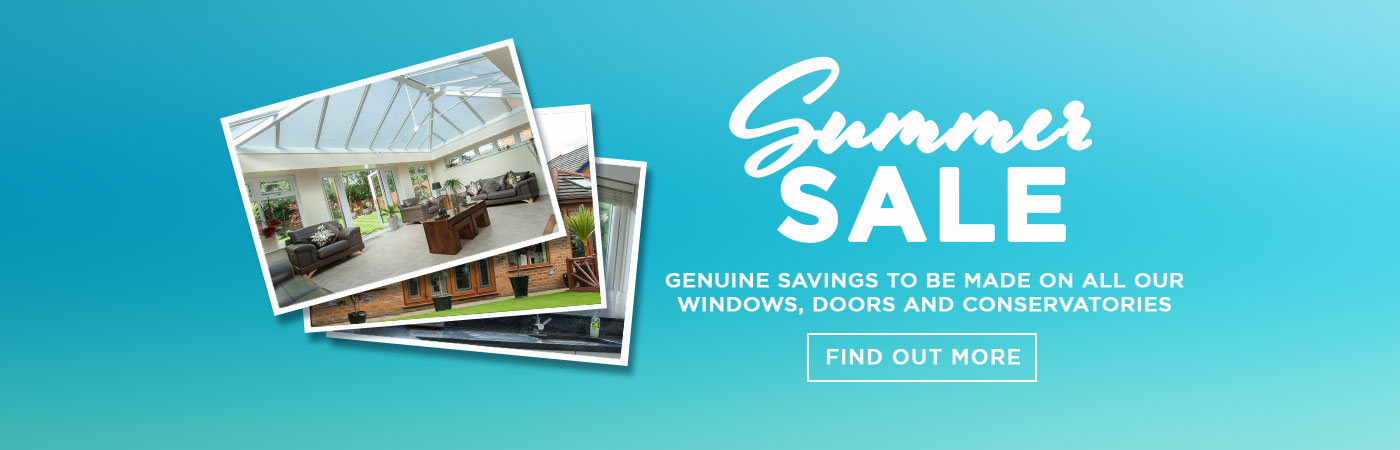 Sale now on! Great savings on double glazed pvcu windows, doors and conservatories