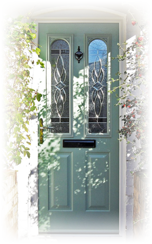 Composite door by Abbey Windows Leicester Abbey Windows Leicester green composite doors