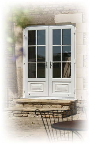 Abbey Windows Leicester upvc white French doors